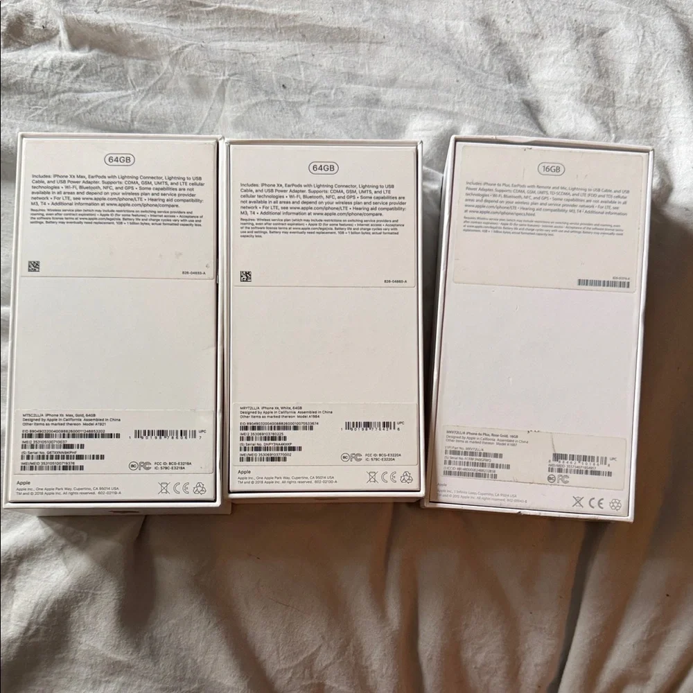 Apple iPhone BOXES